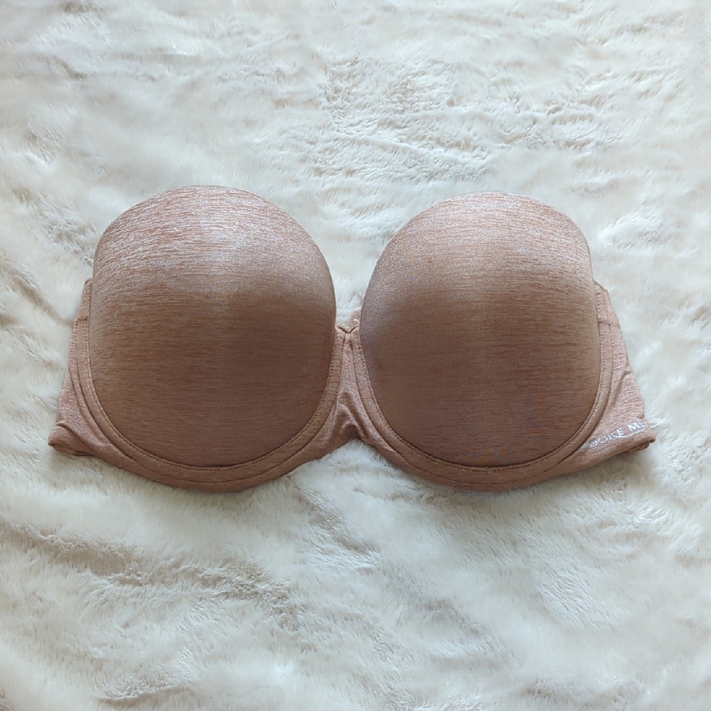Adore Me Strapless Bra in Tan
